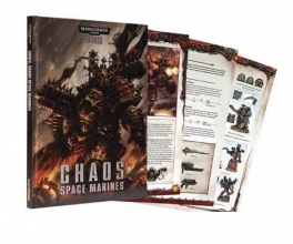 Cover art for Chaos Space Marine Codex
