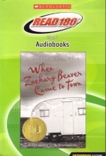 Cover art for Scholastic, Read 180: When Zachary Beaver Came to Town (Audiobook) Stage C (6 Cd pack)