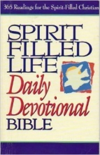 Cover art for Spirit Filled Life Daily Devotional Bible: New King James Version