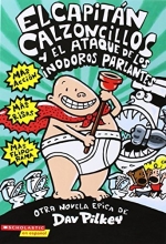 Cover art for El Capitn Calzoncillos y el ataque de los inodoros parlantes