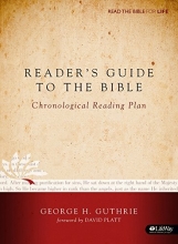 Cover art for Reader's Guide to the Bible: A Chronological Reading Plan