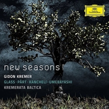 Cover art for New Seasons (Glass; Part; Kancheli; Umebayashi)