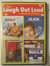 Cover art for The Adam Sandler 4-Movie Collection - Click/Big Daddy/50 First Dates/Mr. Deeds