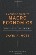 Cover art for A Concise Guide to Macroeconomics: What Managers, Executives, and Students Need to Know