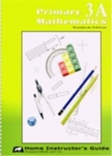 Cover art for Primary Mathematics 3A, Home Instructor's Guide, Standards Edition
