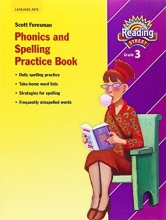 Cover art for Reading 2007 Spelling Practice Book GRADE 3 (Reading Street)