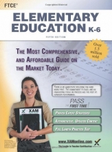 Cover art for FTCE Elementary Education K-6 Teacher Certification Study Guide Test Prep