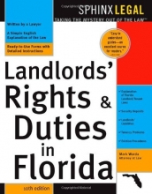 Cover art for Landlord's Rights & Duties In Florida, 10E