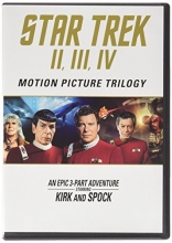Cover art for Star Trek: Motion Picture Trilogy  [Blu-ray]