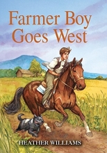 Cover art for Farmer Boy Goes West (Little House Sequel)