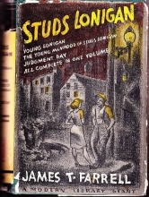 Cover art for Studs Lonigan;: A trilogy containing Young Lonigan, The young manhood of Studs Lonigan, Judgment day (The Modern library of the world's best books)
