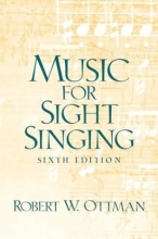 Cover art for Music for Sightsinging, Sixth Edition