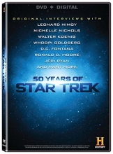 Cover art for 50 Years of Star Trek [DVD + Digital]