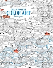Cover art for Ocean Wonders | Color Art for Everyone - Leisure Arts (6703)