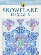 Cover art for Creative Haven Snowflake Designs Coloring Book (Adult Coloring)