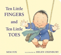Cover art for Ten Little Fingers and Ten Little Toes padded board book