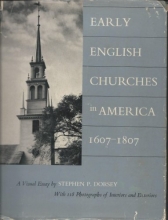 Cover art for Early English churches in America, 1607-1807.