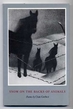 Cover art for Snow on the Backs of Animals: Poems