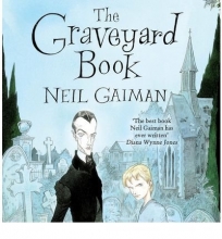 Cover art for The Graveyard Book