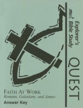 Cover art for The Explorers Bible Study Quest, Faith at Work Answer Key