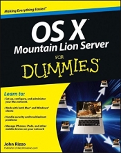 Cover art for OS X Mountain Lion Server For Dummies
