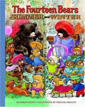 Cover art for The Fourteen Bears in Summer and Winter (Deluxe Golden Book)