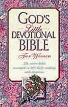 Cover art for God's Little Devotional Bible for Women