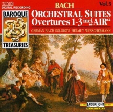 Cover art for Baroque Treasuries 5: Bach Orchestral Suites
