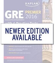 Cover art for GRE Premier 2016 with 6 Practice Tests: Book + Online + DVD + Mobile