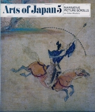 Cover art for Narrative picture scrolls, (Arts of Japan 5)