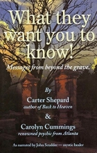 Cover art for What they want you to know - Messages from beyond the grave