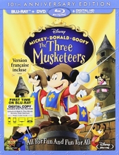 Cover art for Mickey, Donald, Goofy: The Three Musketeers [Blu-ray]