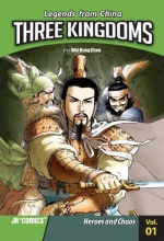 Cover art for Three Kingdoms 01: Heros and Chaos (Legends from China: Three Kingdoms)