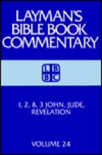 Cover art for 1, 2, And 3 John, Jude, Revelation (Layman's Bible Book Commentary, 24)
