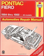 Cover art for Pontiac Fiero, 1984-1988 (Haynes Repair Manual)