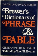 Cover art for Brewers Dictionary of Phrase and Fable Edition