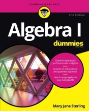 Cover art for Algebra I For Dummies (For Dummies (Lifestyle))