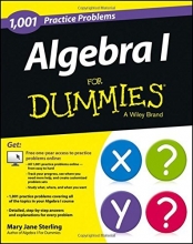 Cover art for Algebra I: 1,001 Practice Problems For Dummies (+ Free Online Practice)