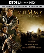 Cover art for The Mummy Ultimate Trilogy [4K Blu-ray]