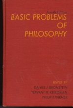 Cover art for Basic Problems of Philosophy.