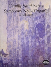 Cover art for Symphony No. 3 ("Organ") in Full Score