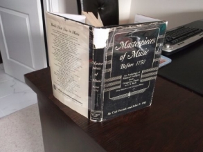 Cover art for Masterpieces of Music Before 1750: An Anthology of Musical Examples from Gregorian Chant to J.S. Bach