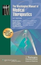 Cover art for The Washington Manual of Medical Therapeutics, Print + Online