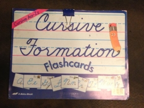 Cover art for Cursive Formation Flashcards