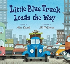 Cover art for Little Blue Truck Leads the Way board book