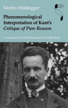 Cover art for Phenomenological Interpretation of Kant's Critique of Pure Reason (Studies in Continental Thought)