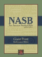 Cover art for NASB Giant-Print Reference Bible (Black Imitation Leather)