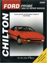 Cover art for Ford Probe, 1989-92 (Chilton's Total Car Care Repair Manuals)