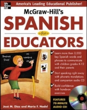 Cover art for McGraw-Hill's Spanish for Educators w/Audio CD