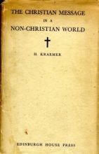 Cover art for The Christian message in a non-Christian world,